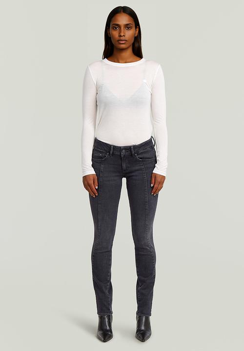 G-STAR - Contor 3D Slim Jeans Wmn - Worn In Zinc