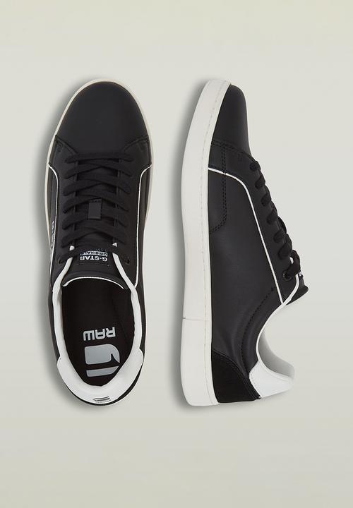 G-STAR - Cadet IV Leather - Black/White