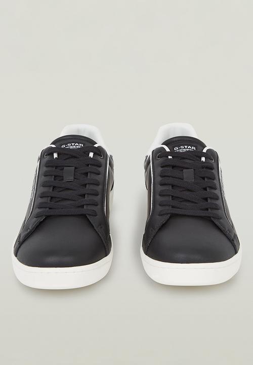 G-STAR - Cadet IV Leather - Black/White