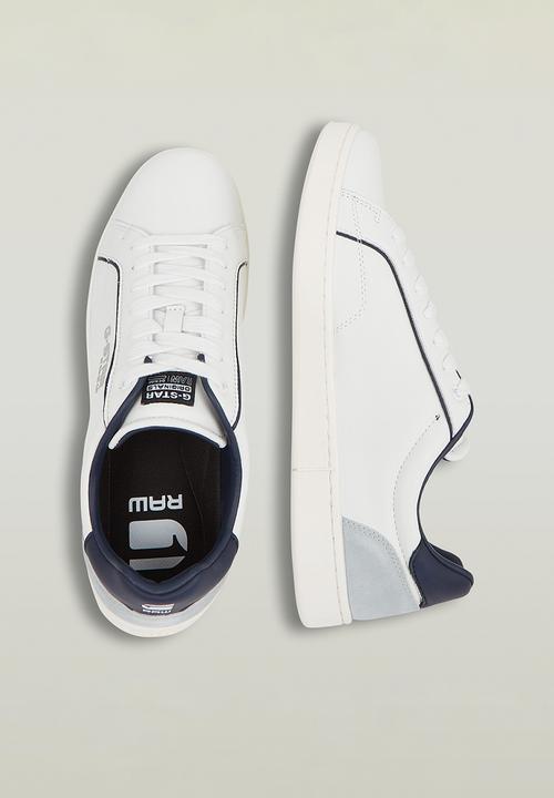 G-STAR - Cadet IV Leather - White/Navy