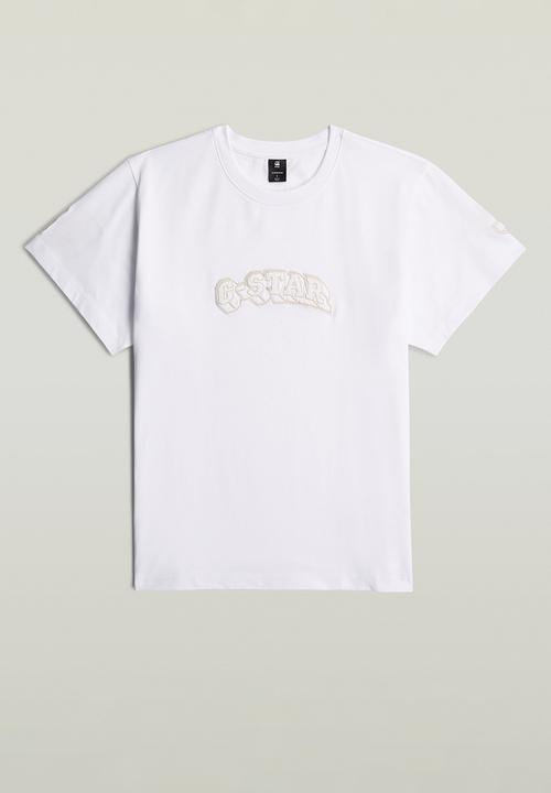 G-STAR - Patches Loose R T - White