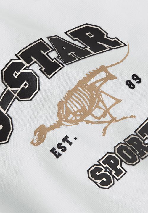 G-STAR - Running Dog Back Gr Boxy R T - White