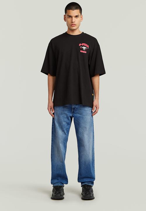 G-STAR - Running Dog Back Gr Boxy R T - Dk Black