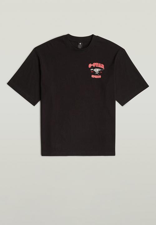 G-STAR - Running Dog Back Gr Boxy R T - Dk Black