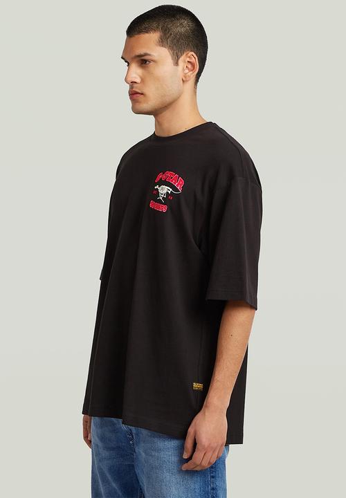 G-STAR - Running Dog Back Gr Boxy R T - Dk Black