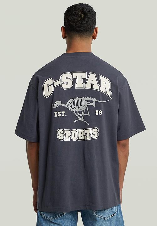G-STAR - Running Dog Back Gr Boxy R T - India Ink