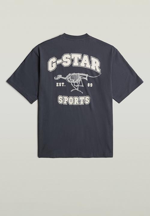 G-STAR - Running Dog Back Gr Boxy R T - India Ink
