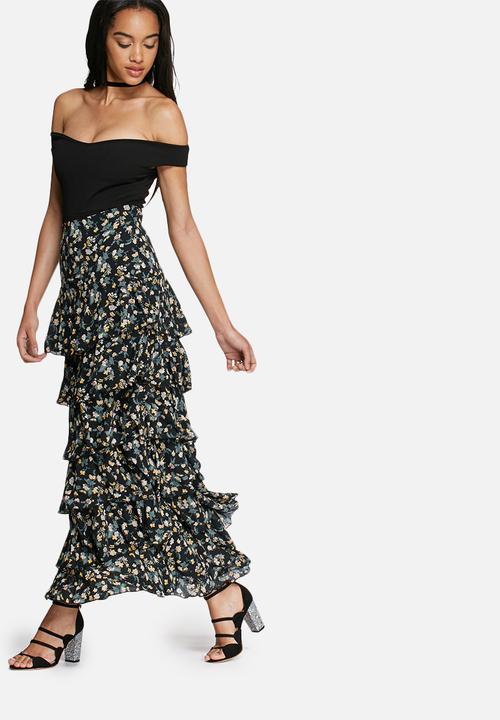 Glamorous - Vintage ruffled skirt