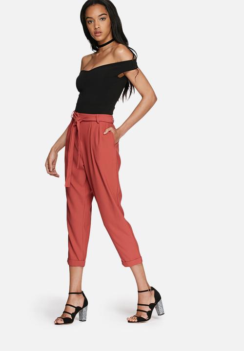 Glamorous - Tie front trouser