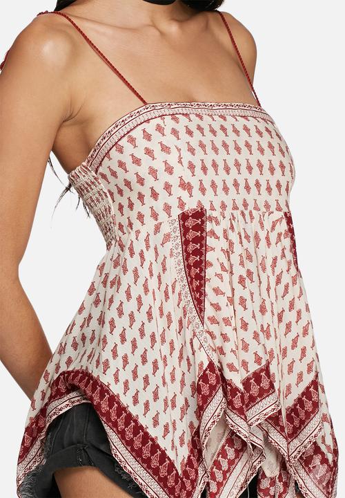 Glamorous - Bandana ditsy top 