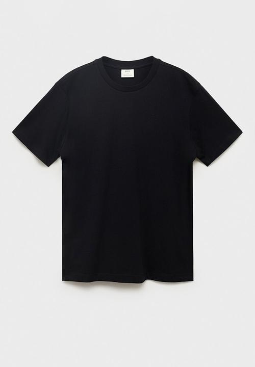 MANGO - Camiseta Cherlo - Black