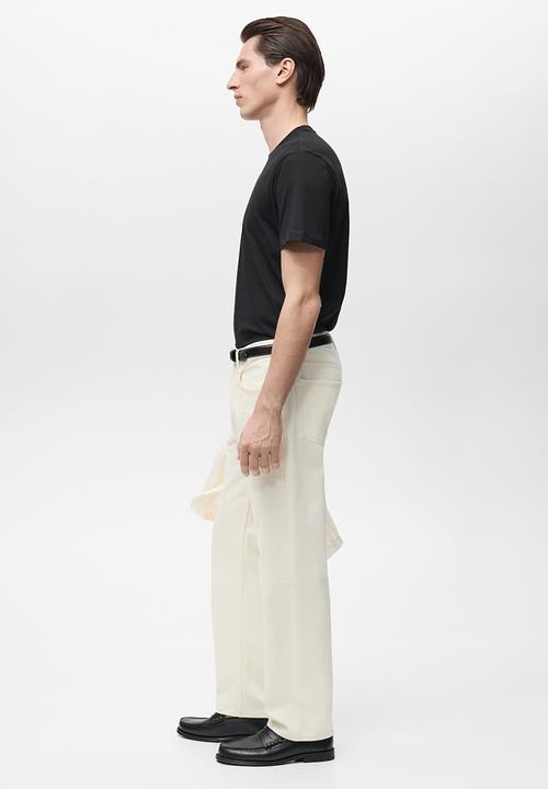 MANGO - Camiseta Cherlo - Black