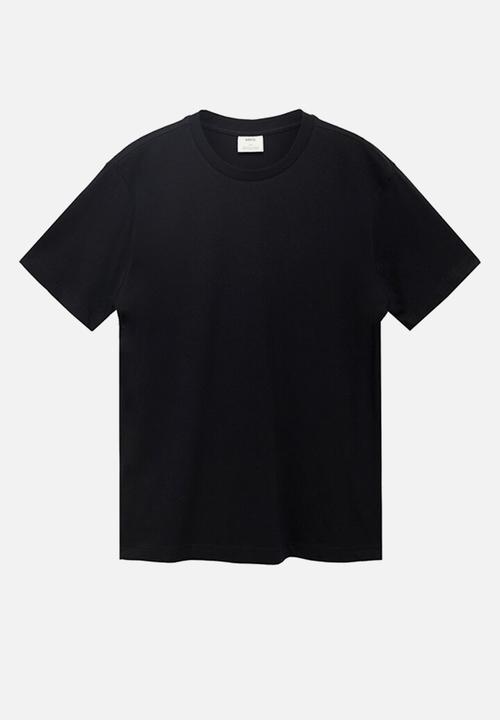 MANGO - Camiseta Cherlo - Black