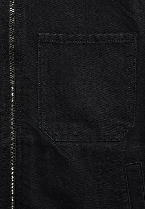 MANGO - Cazadora Bryan - Black Denim