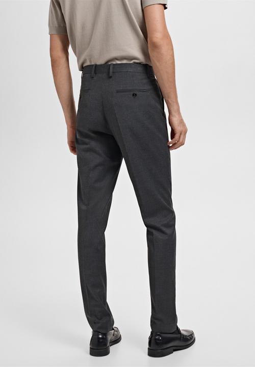 MANGO - Pantalon Milan - Dark Grey