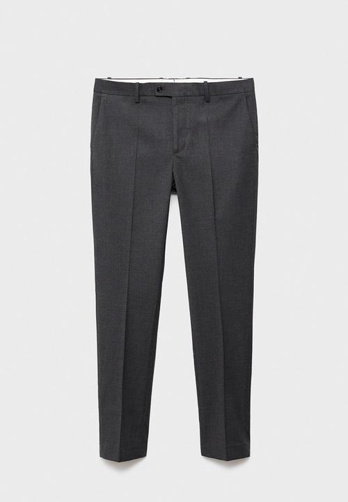 MANGO - Pantalon Milan - Dark Grey