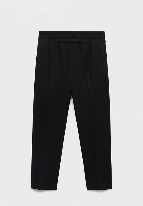 MANGO - Pantalon Jonj - Black
