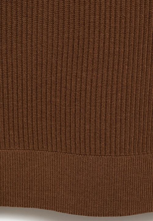 MANGO - Polo Antiguas - Tobacco-Brown