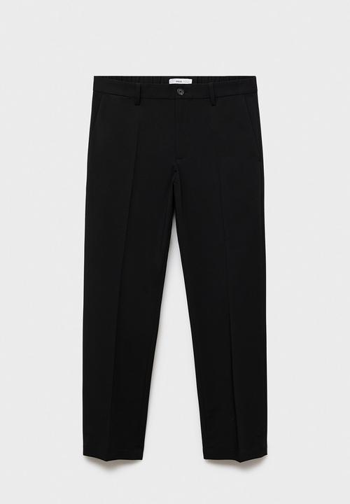 MANGO - Pantalon Bologna - Black