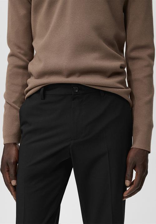 MANGO - Pantalon Bologna - Black
