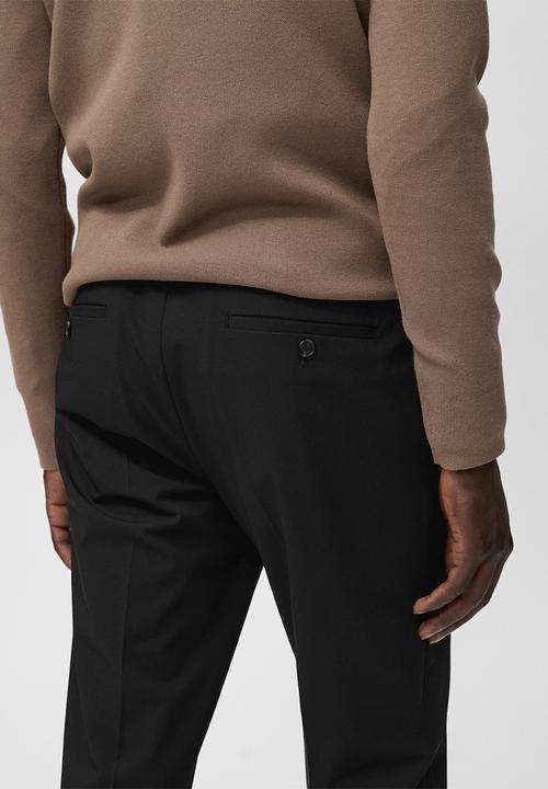 MANGO - Pantalon Bologna - Black