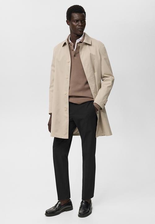MANGO - Pantalon Bologna - Black