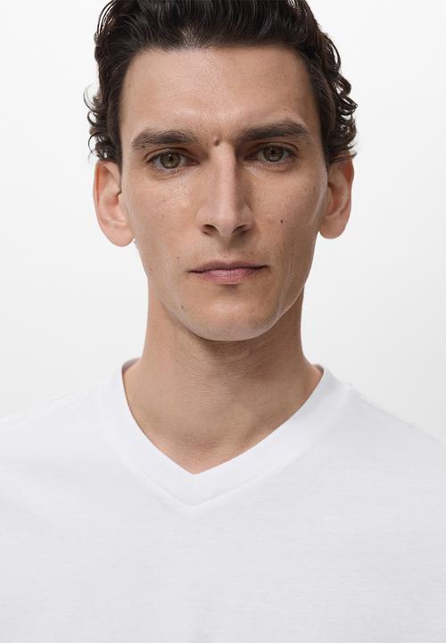MANGO - Camiseta Chelsea - White