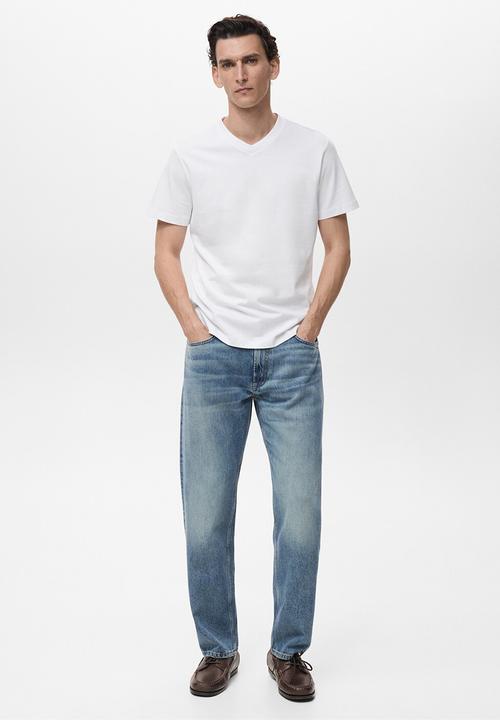 MANGO - Camiseta Chelsea - White
