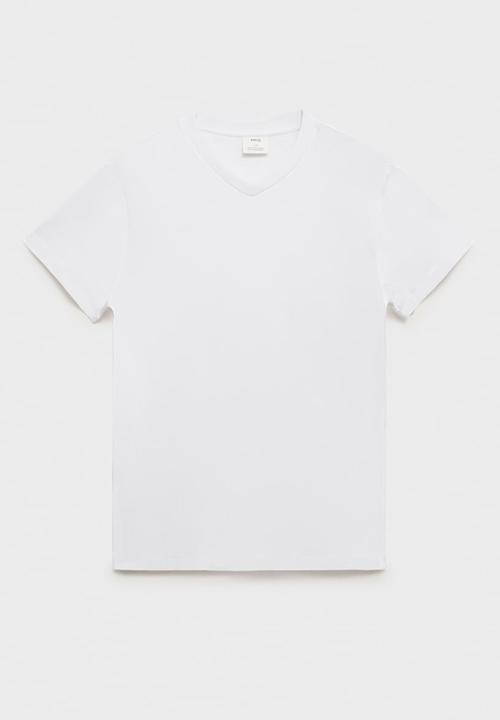 MANGO - Camiseta Chelsea - White