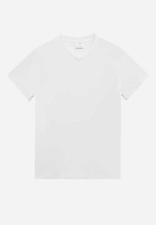 MANGO - Camiseta Chelsea - White
