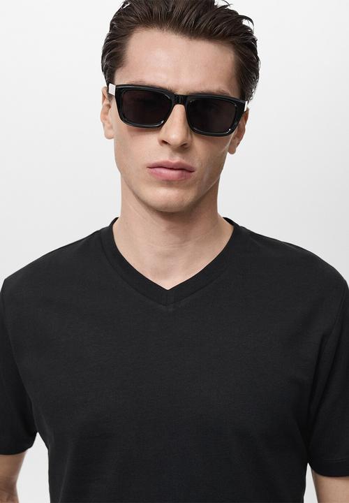 MANGO - Camiseta Chelsea - Black