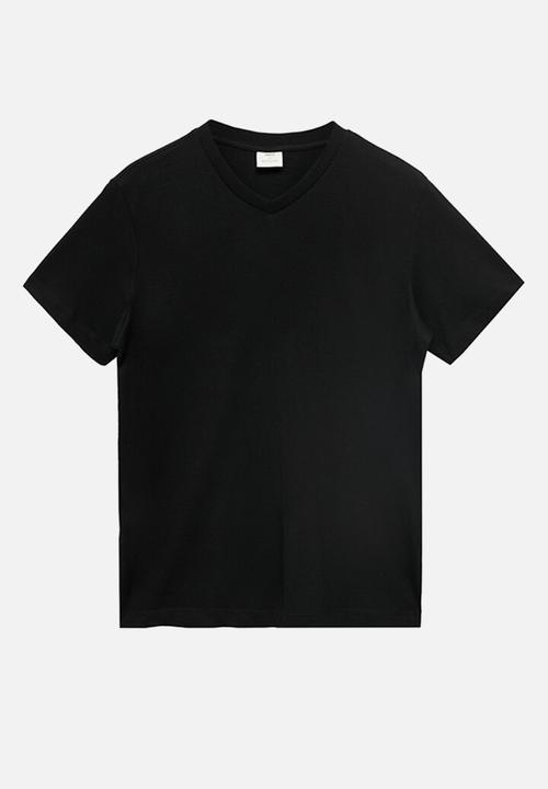MANGO - Camiseta Chelsea - Black