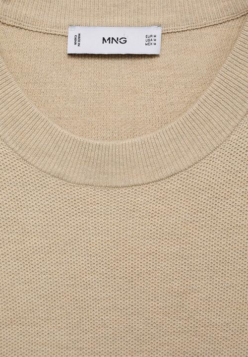 MANGO - Jersey Ten - Beige