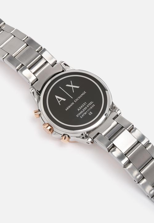 Armani Exchange - Dress watch 9 - CORE silver rose