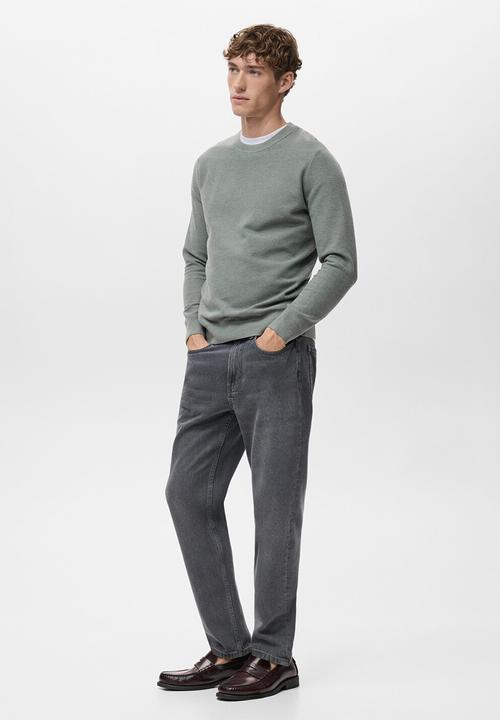 MANGO - Jersey Ten - Medium Green