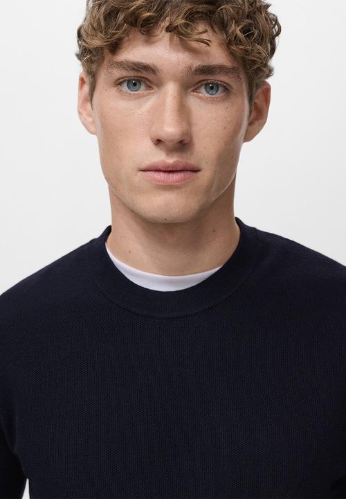 MANGO - Jersey Ten - Navy