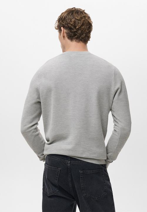 MANGO - Jersey Ten - Medium Grey