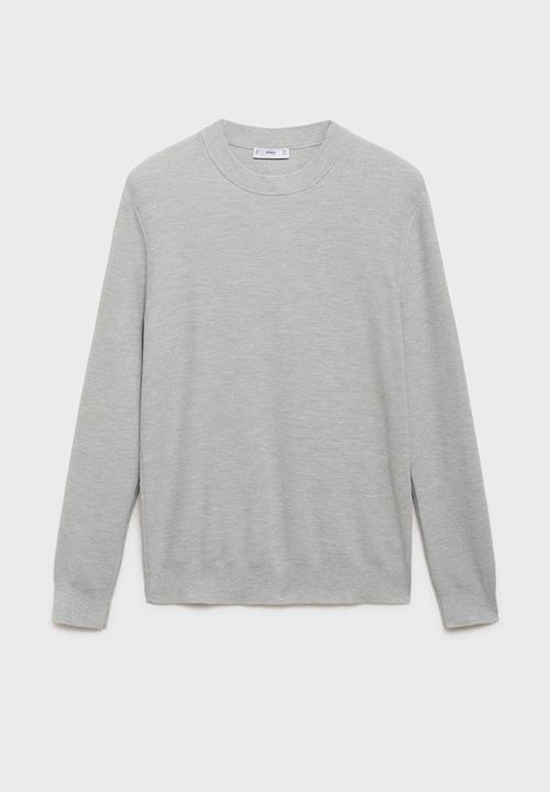 MANGO - Jersey Ten - Medium Grey