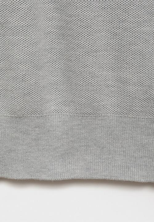 MANGO - Jersey Ten - Medium Grey