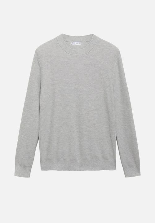 MANGO - Jersey Ten - Medium Grey