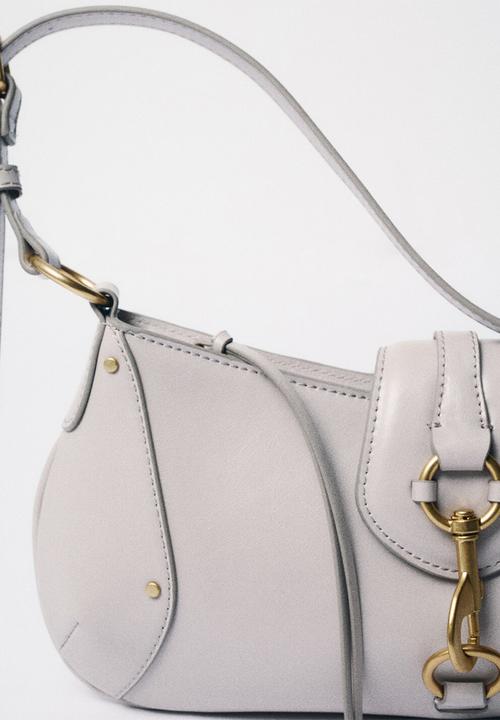 MANGO - Amazona shoulder bag-beige