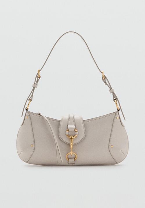MANGO - Amazona shoulder bag-beige