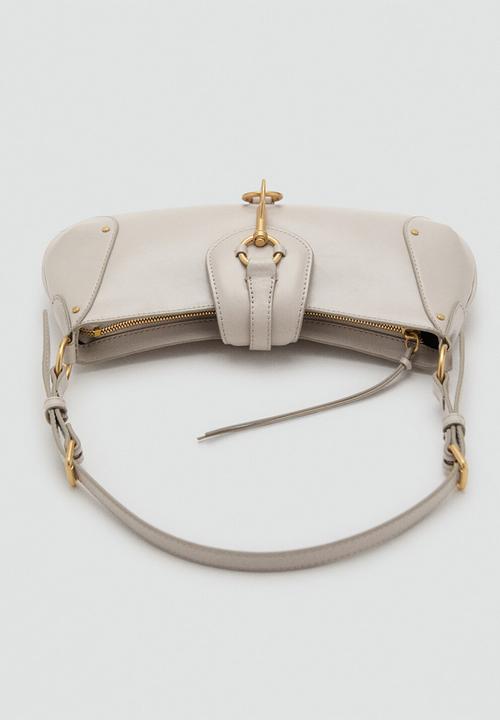 MANGO - Amazona shoulder bag-beige