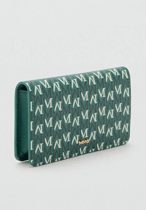 MANGO - Billetera P Burgos Wallet- Green