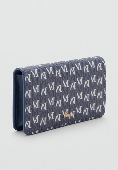 MANGO - Billetera P Burgos Wallet- Navy