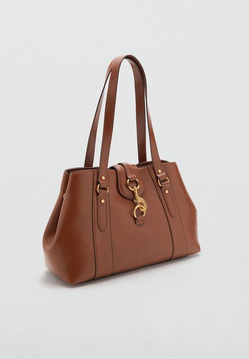 MANGO - Amazona citybag-brown