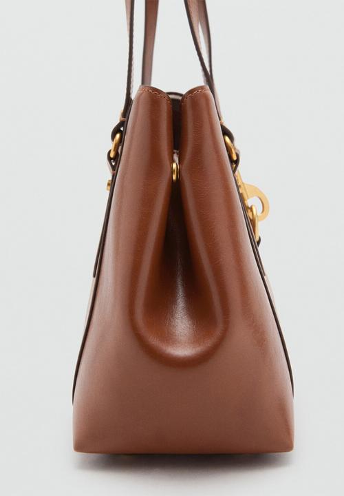 MANGO - Amazona citybag-brown