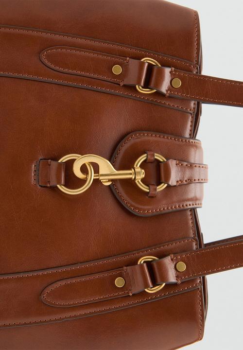 MANGO - Amazona citybag-brown