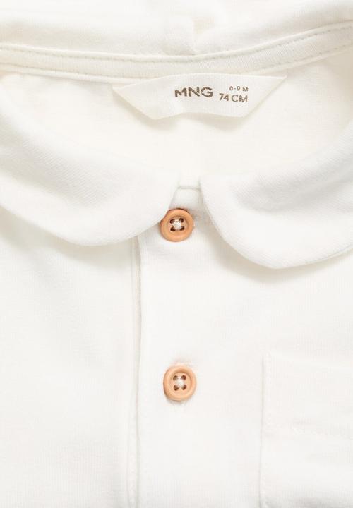 MANGO - Bodysuit Polo - Natural