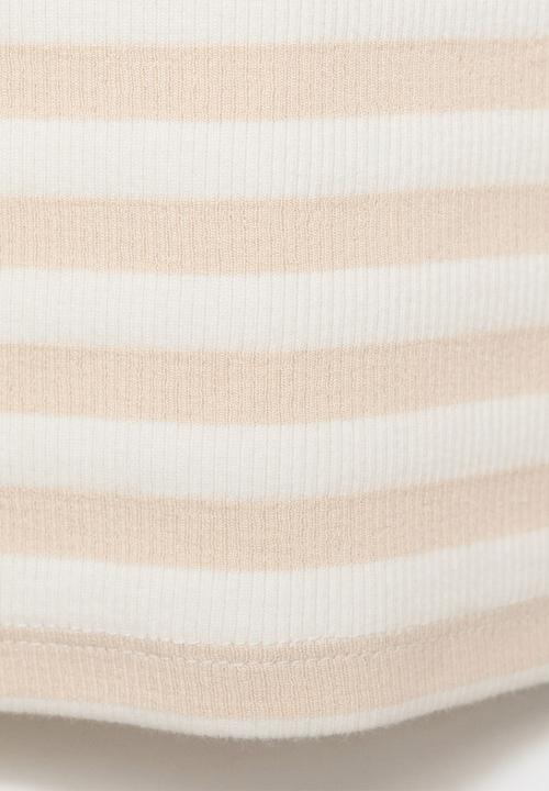 MANGO - Rory t -shirt  - sand